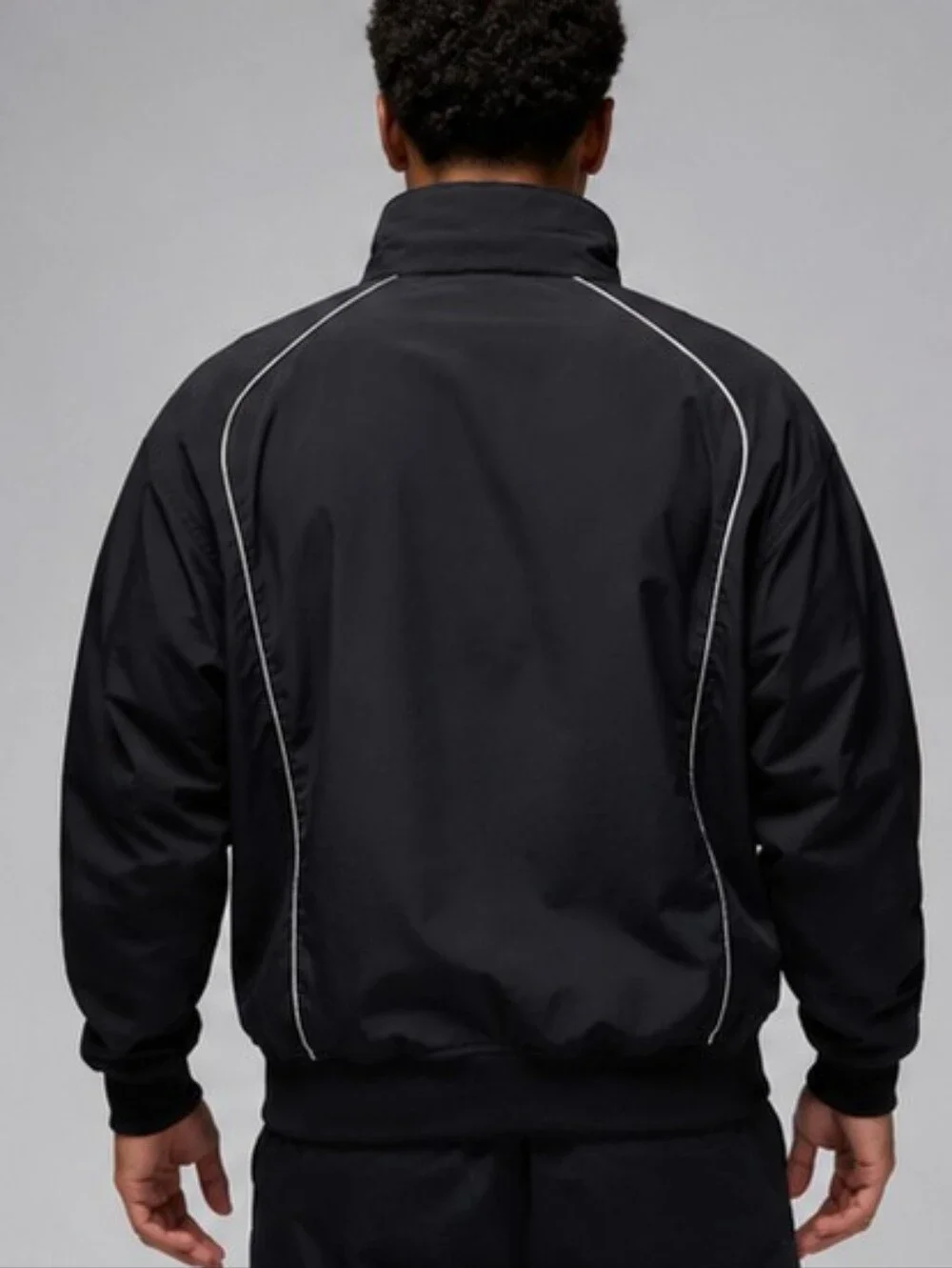 Air Jordan MVP Season Jacket Black Men's Large FV7241-010 Rare